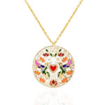 The Love Birds Pendant Necklace Pendant Necklace Latelier Nawbar
