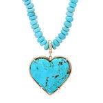 Heart Necklace Pendant Necklace Elisabeth Bell Jewelry Turquoise