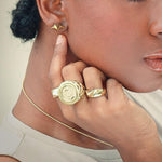 Trilogy Studs Stud Earrings MAE + LANG