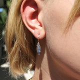 Sapphire Crystal Earrings Drop Earrings Elisabeth Bell Jewelry