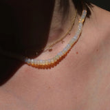 AU Opal Beaded Necklace Beaded Necklace Elisabeth Bell Jewelry