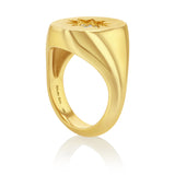 Star Signet Ring