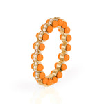 Orange Rubidium Ring, Size One Band Ring Latelier Nawbar