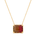 Willow Pink Tourmaline Necklace Pendant Necklace Elisabeth Bell Jewelry