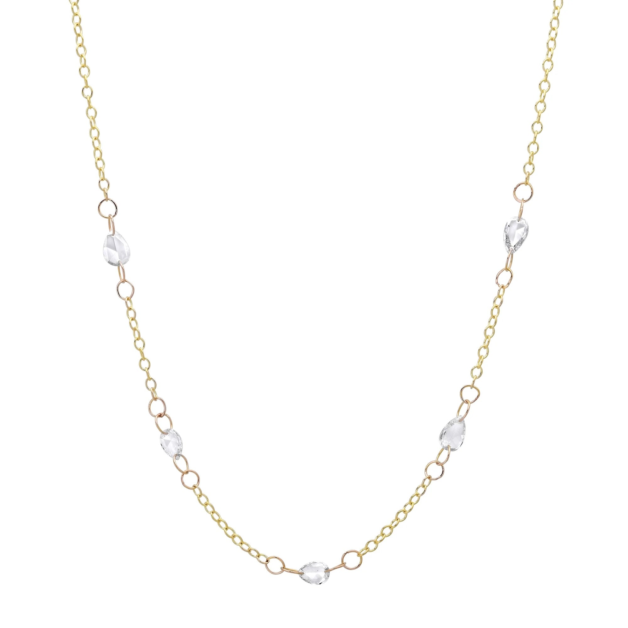 Diamond Dew Necklace Necklace Elisabeth Bell Jewelry