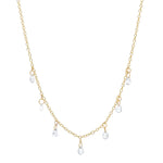 Dew Drop Diamond Necklace Necklace Elisabeth Bell Jewelry