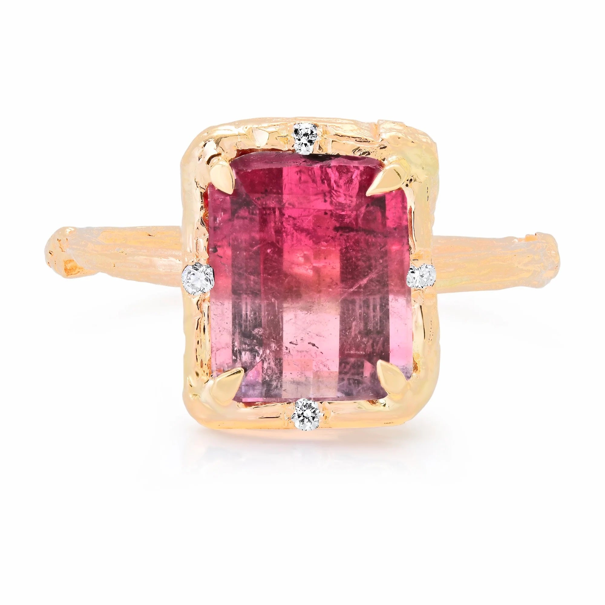 Tourmaline Light Ring Ring Elisabeth Bell Jewelry