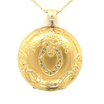 Estate Rose-cut Victorian Pendant Necklace Pendant Necklace Roseark Vintage
