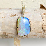 Stardust Opal Necklace Necklace Elisabeth Bell Jewelry