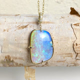 Stardust Opal Necklace Necklace Elisabeth Bell Jewelry