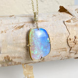 Stardust Opal Necklace Necklace Elisabeth Bell Jewelry