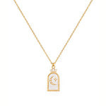 Hilal Pendant Necklace Charm Necklace Latelier Nawbar