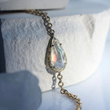 Moonstone Drop Bracelet