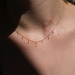 Dew Drop Diamond Necklace Necklace Elisabeth Bell Jewelry