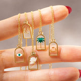 Hilal Pendant Necklace Charm Necklace Latelier Nawbar