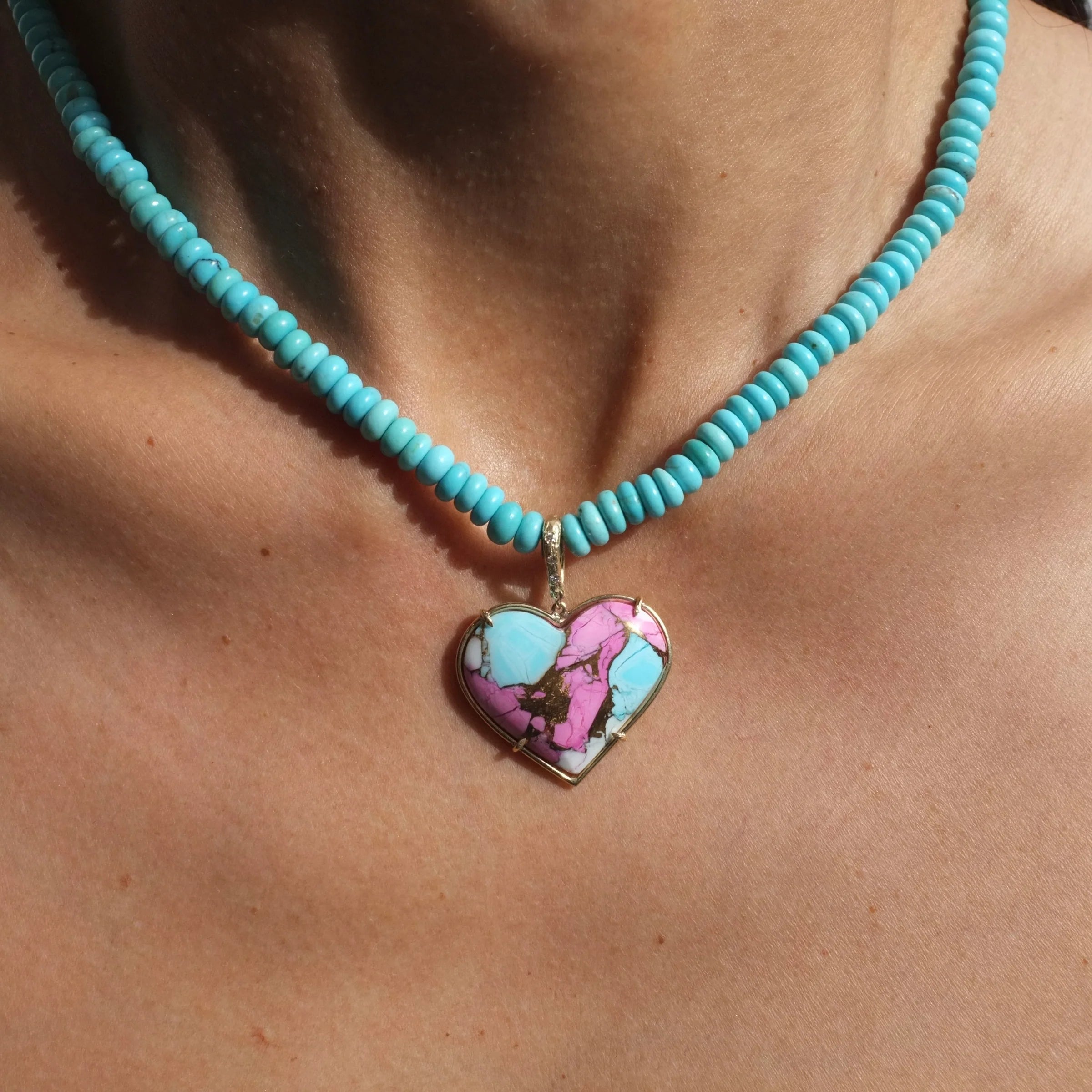 Heart Necklace Pendant Necklace Elisabeth Bell Jewelry
