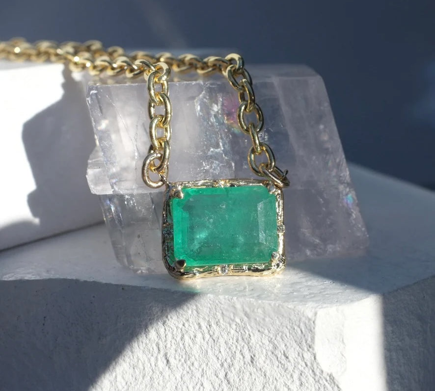 Emerald Grove Necklace Necklace Elisabeth Bell Jewelry