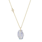 V-Land Shell Necklace Pendant Necklace Elisabeth Bell Jewelry Moonstone