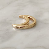 Crescent Moon Charm Holder Charm Maura Green