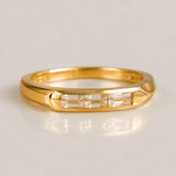 Baguette Diamond Stack Ring