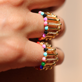 Rainbow Twiggy Ring with Diamonds Ring Latelier Nawbar