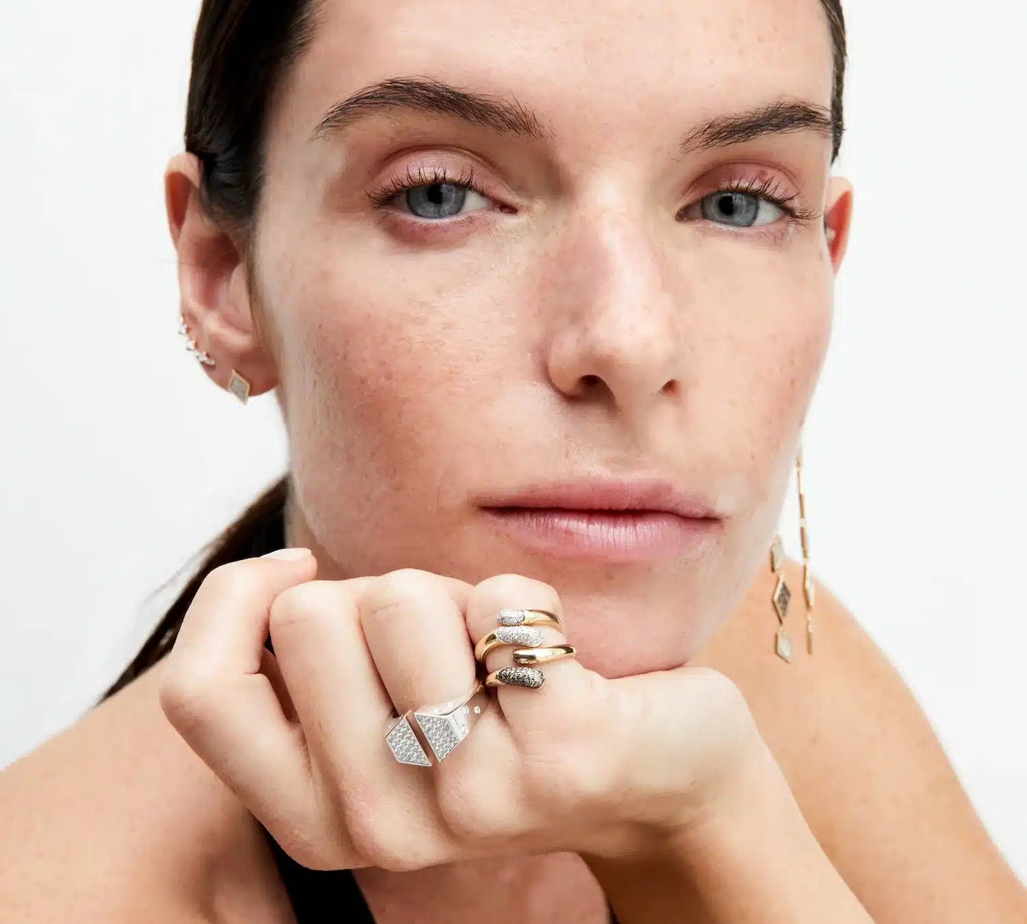 Diamond Split Ring Ring RITA Fine Jewelry