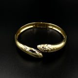 Claw Bangle with Sprinkled Diamonds, Sterling Silver Bangle MAE + LANG