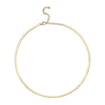 Flat Brick Necklace, Medium Necklace Roseark Deux