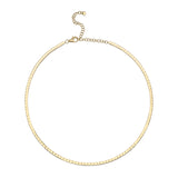 Flat Brick Necklace, Medium Necklace Roseark Deux