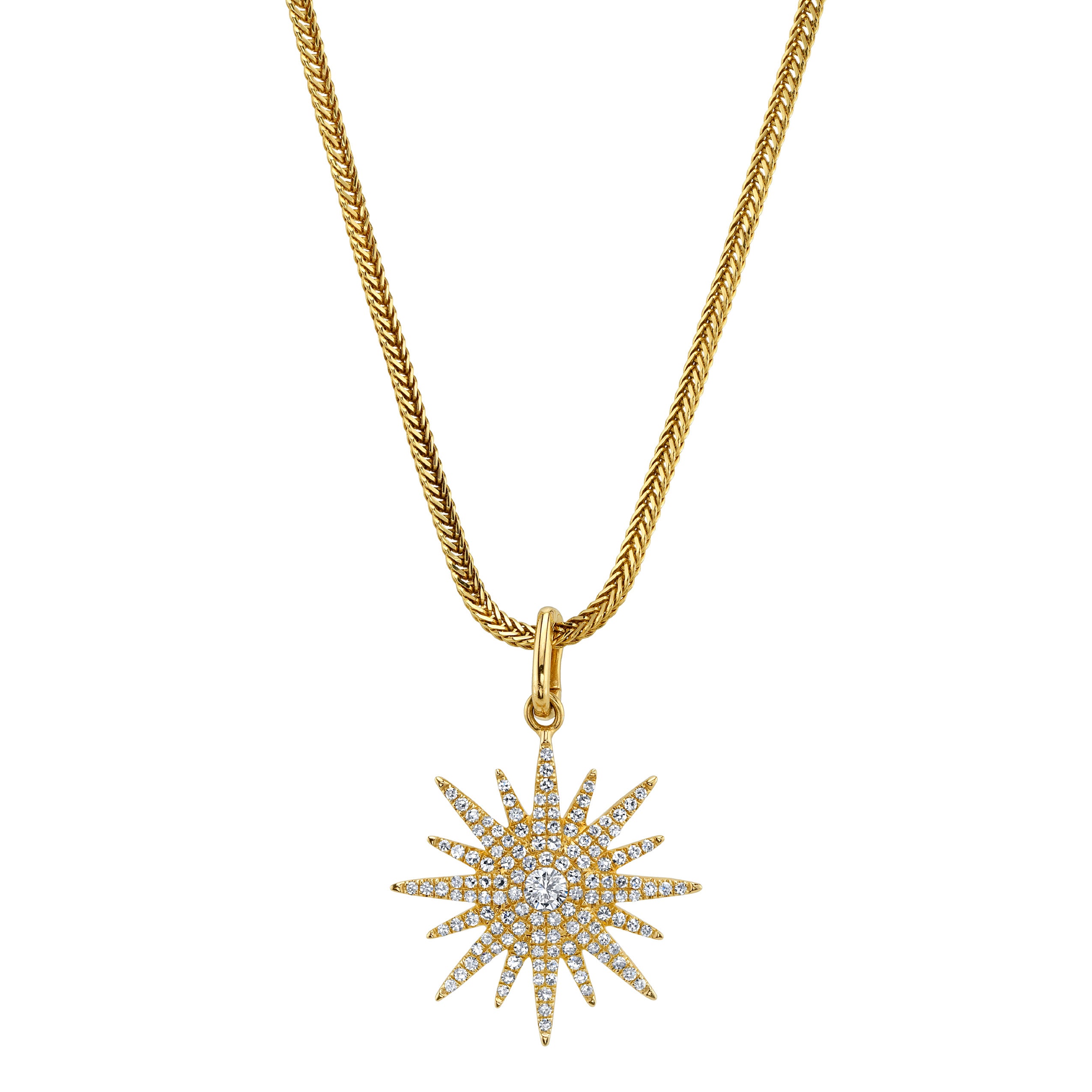 Diamond Starburst Pendant Pendant Roseark Deux