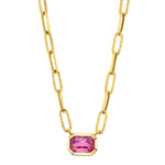 Padparadscha Power Necklace Pendant Necklace Roseark