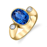 Sapphire Diamond Ring Ring Roseark Vintage