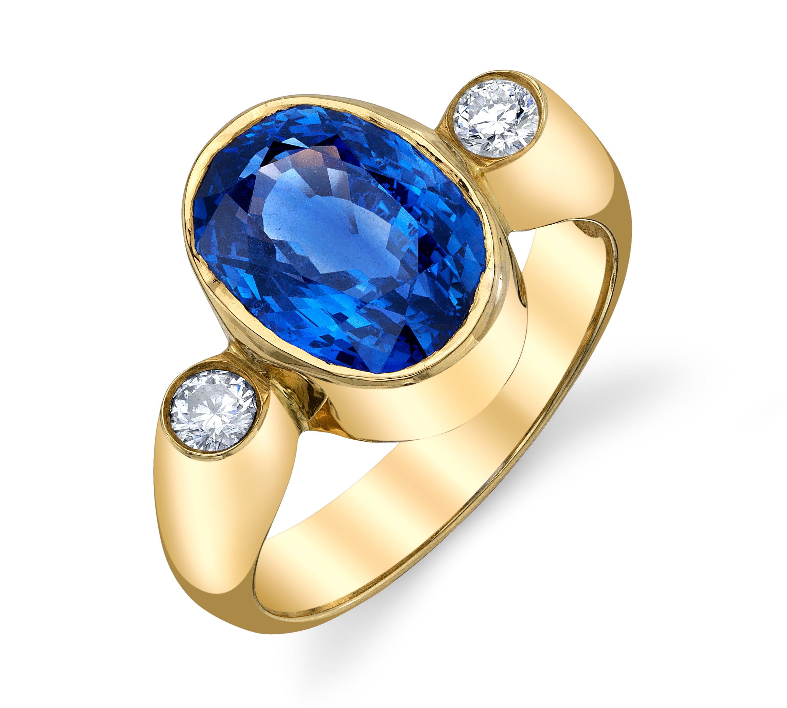 Sapphire Diamond Ring Ring Roseark Vintage