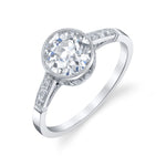 Old European Diamond Ring Ring Roseark Vintage