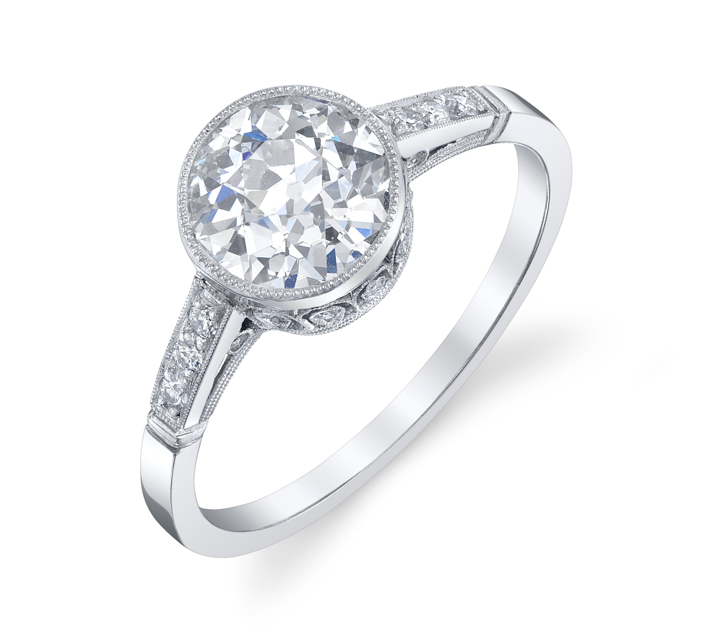 Old European Diamond Ring Ring Roseark Vintage