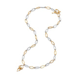 2x2 Link Necklace with Spider Chain Necklace Crescent Heights HARDware Lab