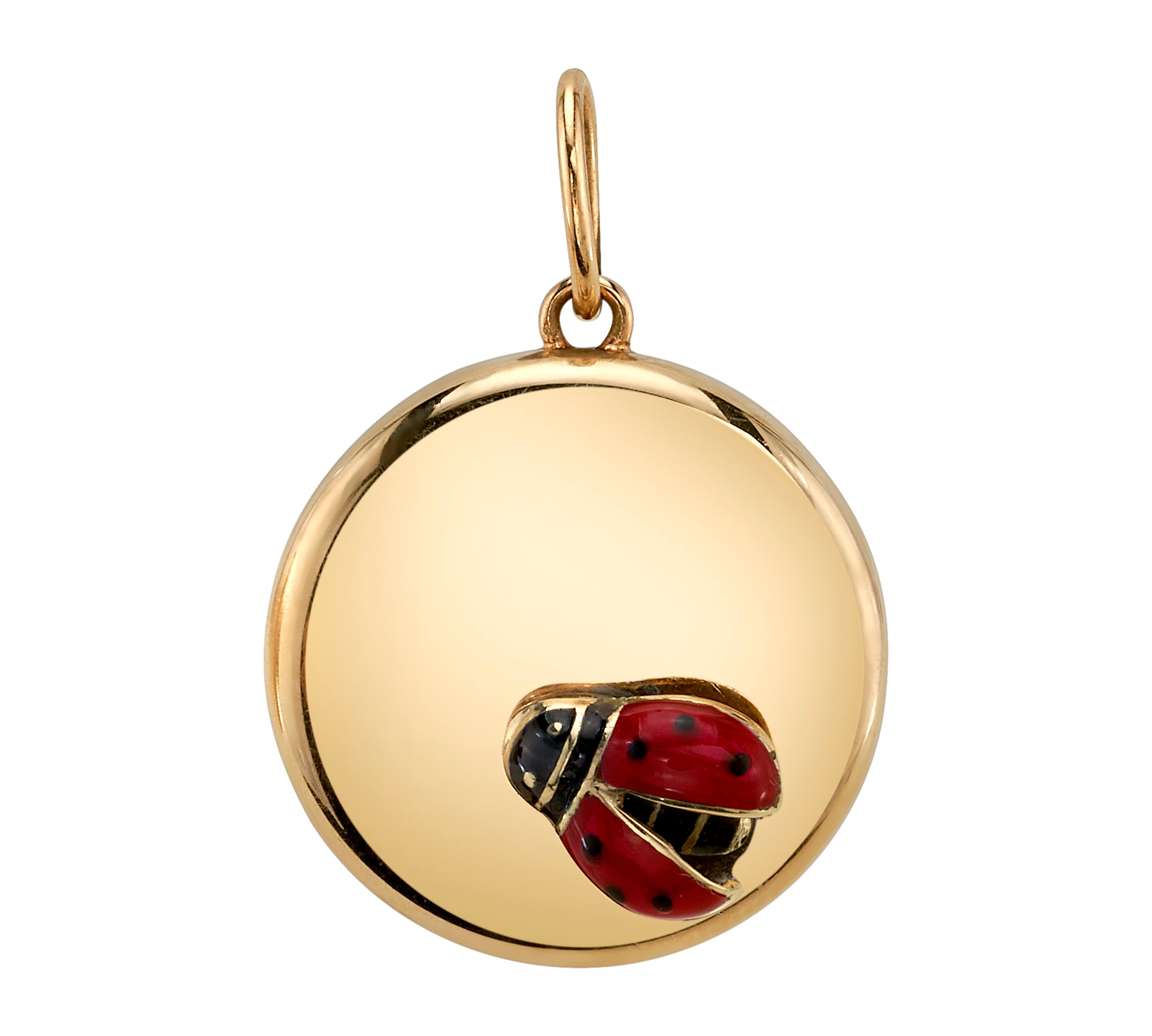 Vintage Enamel Ladybug Charm Charm Roseark Vintage