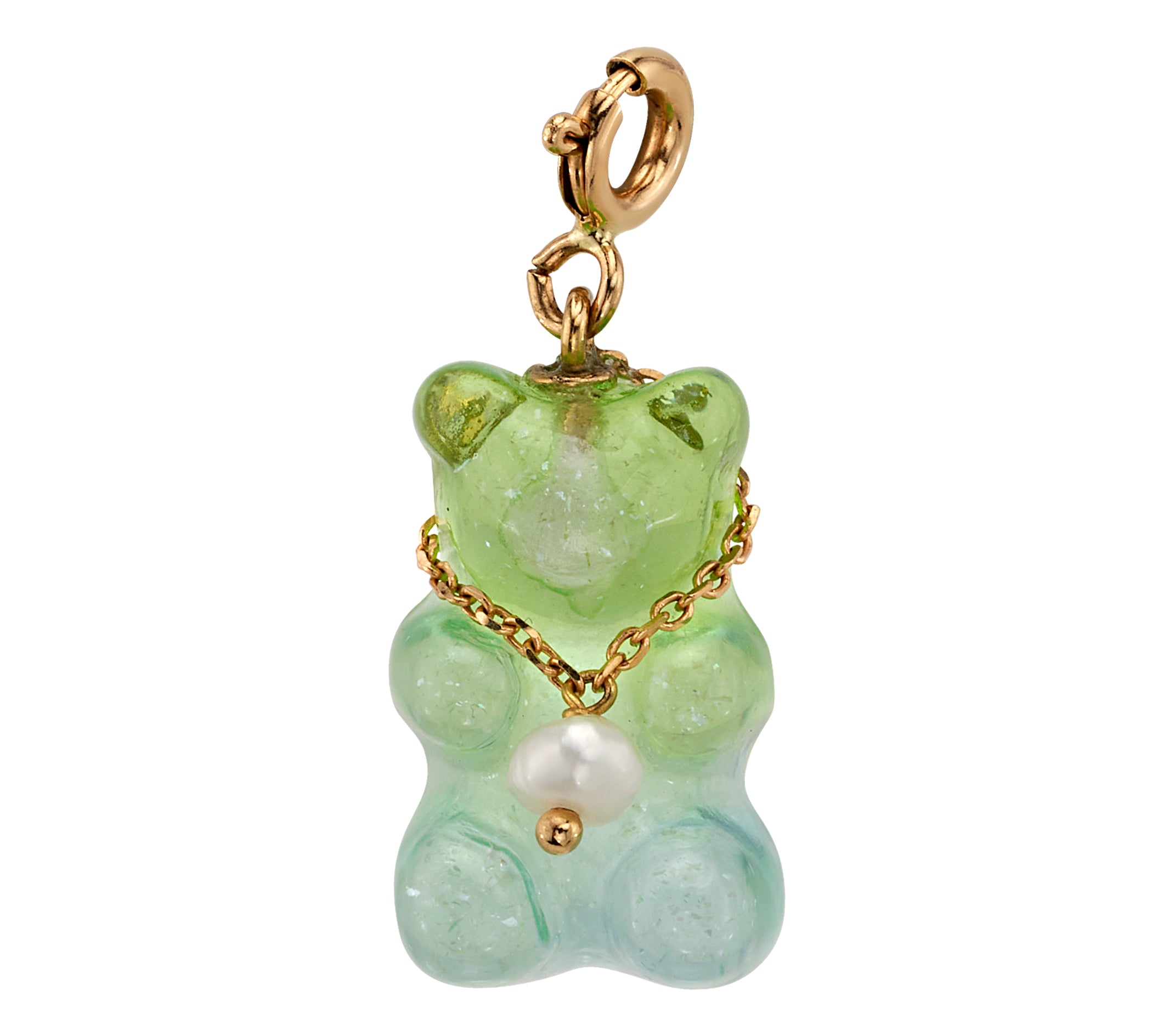 Gummy Bear Lucky Charm Charm Roseark Deux Green Pearl  