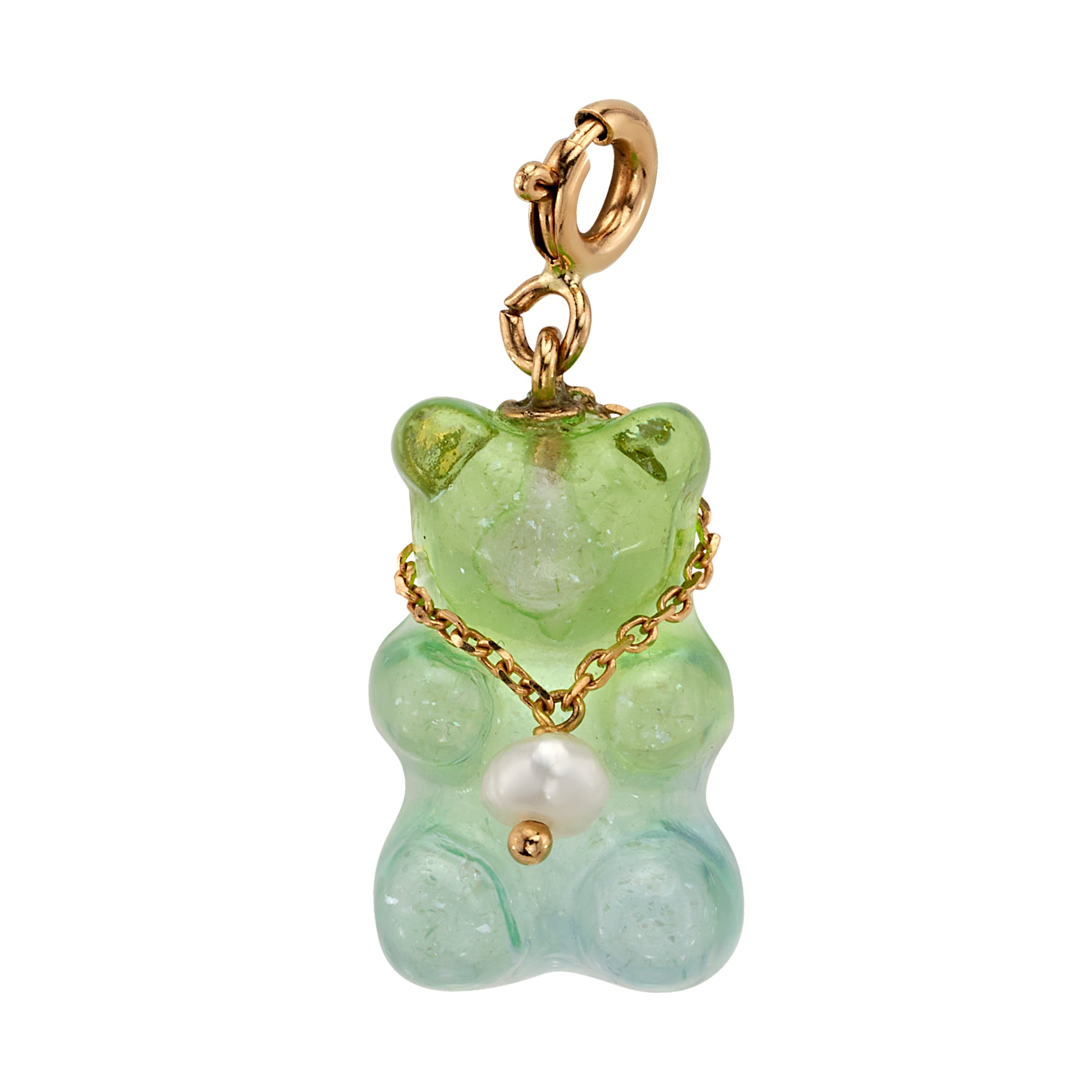 Gummy Bear Lucky Charm Charm Roseark Deux Green Pearl  