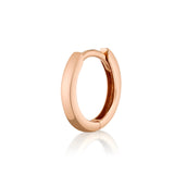 Mini Huggie Hoop Huggie Earrings Roseark Deux Single Rose gold