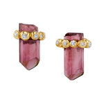 Tourmaline Crystal Studs Stud Earrings Jill Hoffmeister