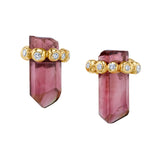 Tourmaline Crystal Studs Stud Earrings Jill Hoffmeister
