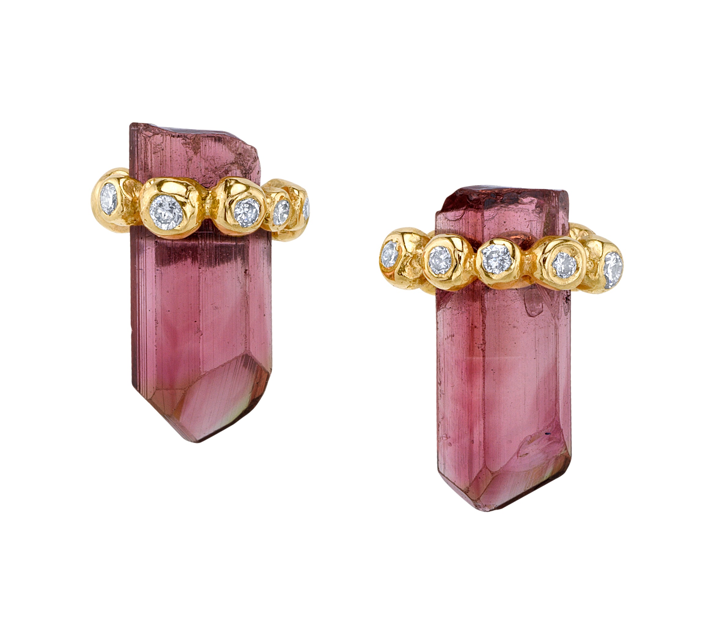 Tourmaline Crystal Studs Stud Earrings Jill Hoffmeister