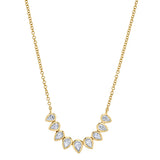 Nine Diamond Necklace Necklace Roseark Deux   