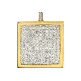 80s Diamond Disco Box Charm Charm Roseark Vintage