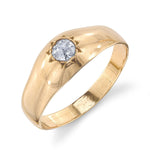 Diamond Starburst Ring Band Ring Roseark Vintage