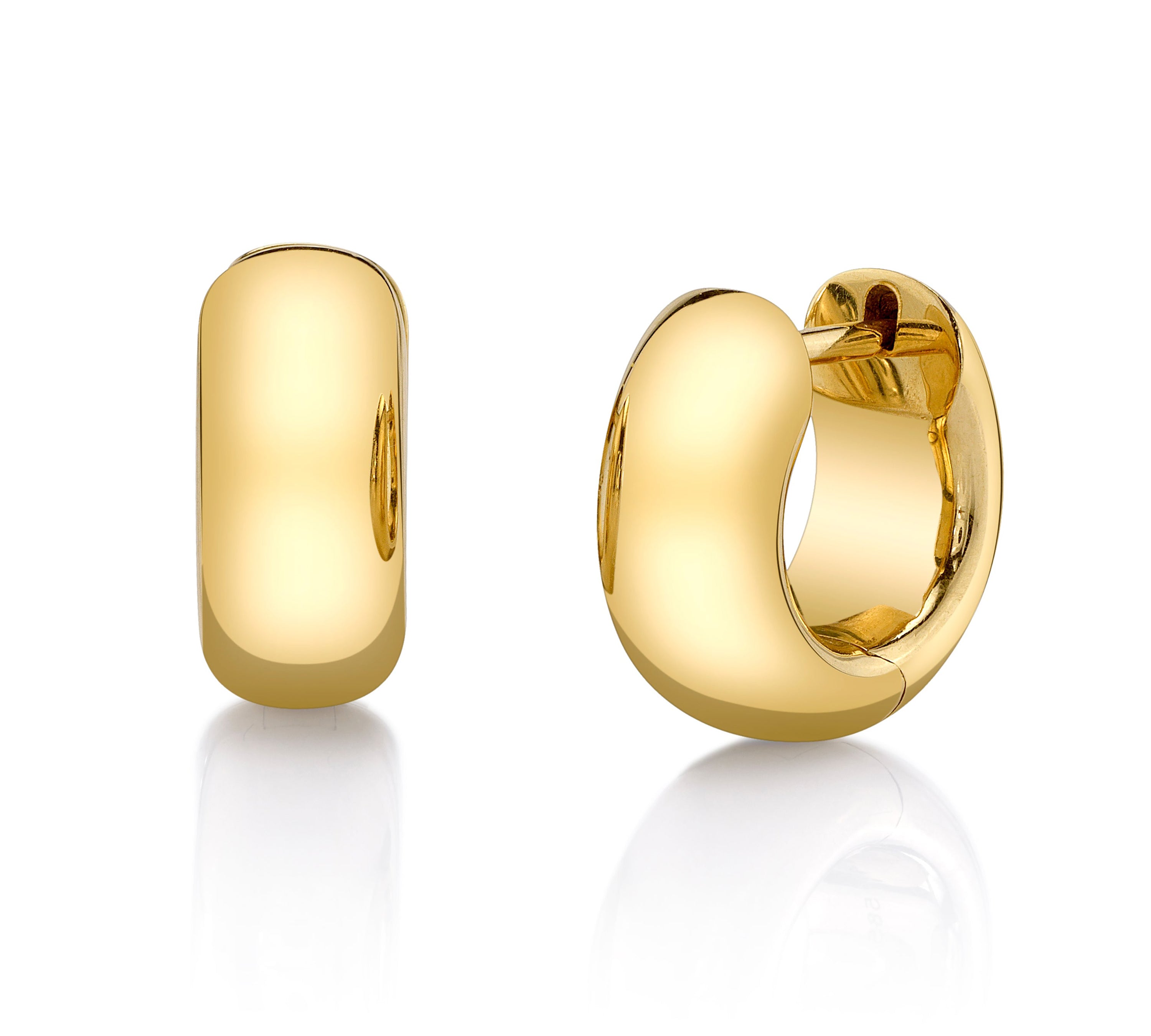 Layla Huggie Huggie Earrings Roseark Deux Pair