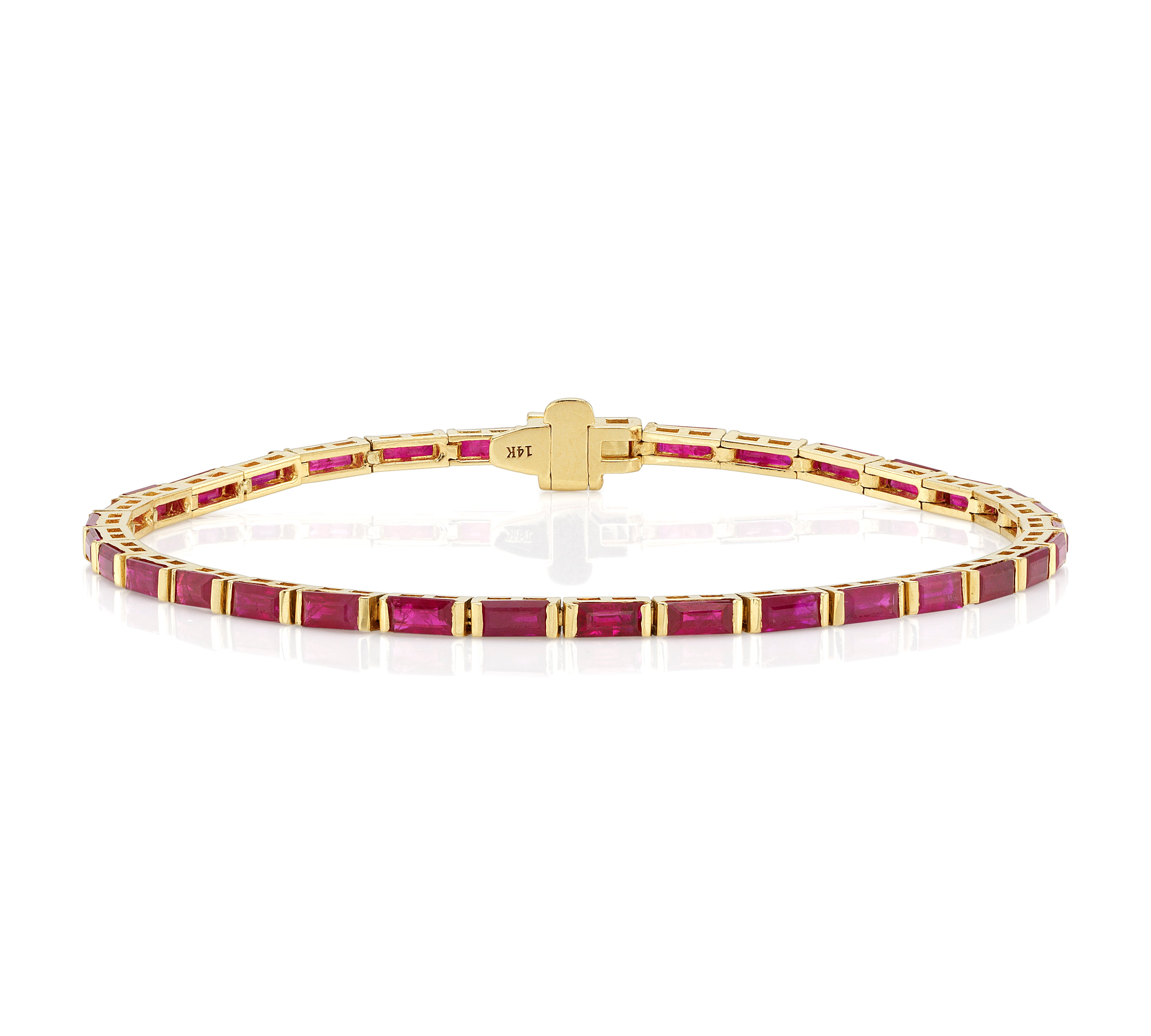 Ruby Tennis Bracelet Tennis Bracelet Roseark Deux