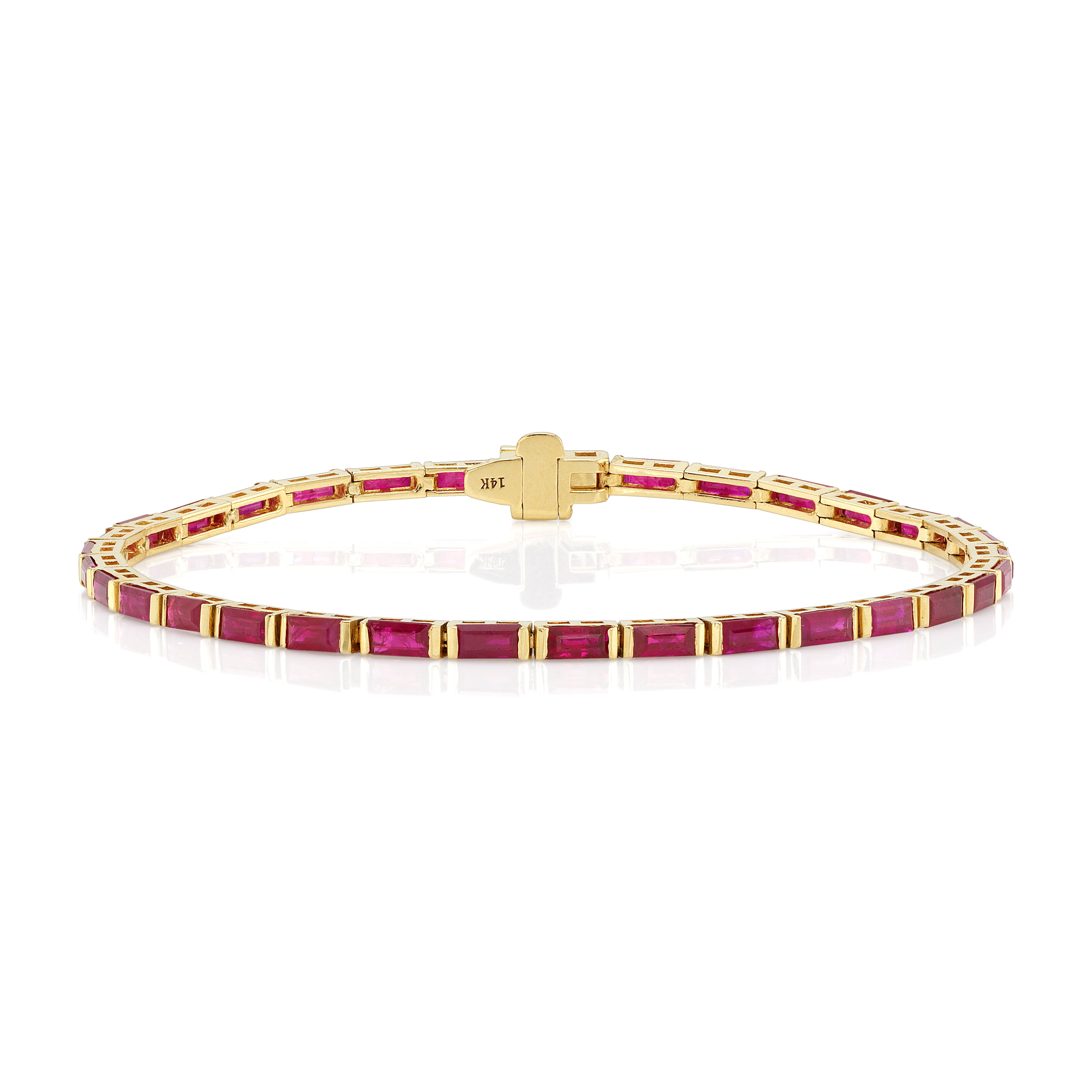 Ruby Tennis Bracelet Tennis Bracelet Roseark Deux