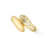 Claw Earcuff with Sprinkled Diamonds Ear Cuff Earring MAE + LANG 14k Gold